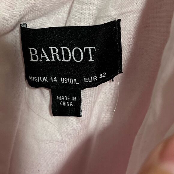 Bardot Camille Twist-Front Eyelet Dress - Picture 5 of 12